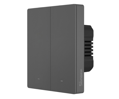 Inteligentny włącznik światła Sonoff Smart przełącznik ścienny WiFi M5-2C-80 (2-kanałowy, do ramk